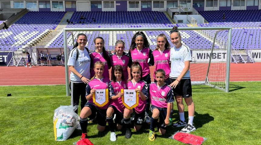 Девойките на дамския футболен клуб на Севлиево останаха втори в турнира Купа M&BM