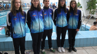 Пет медала завоюваха севлиевските плувци от турнир на името на Руси Русев
