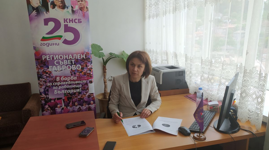 Росица Йонкова е областен координатор на КНСБ още пет години, Румяна Тодорова е общински координатор за Севлиево