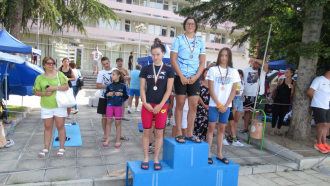 Ана Петкова стана бронзов медалист на Държавното първенство по плуване