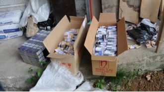 Арестуваха севлиевец с 23 000 кутии контрабандни цигари