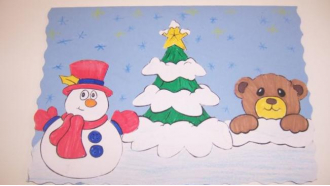 Коледни картички за самотни хора изработват деца в конкурс
