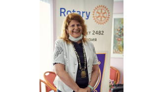 Марияна Петрова е президент на Ротари клуб до юли догодина