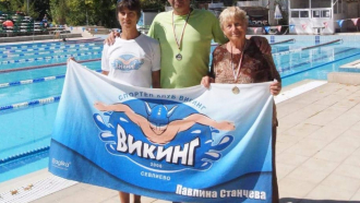 Стефанка Стефанова – 77-годишен златен медалист по плуване
