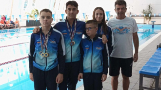 Християн Митев e златен медалист от турнир по плуване в памет на Руси Русев