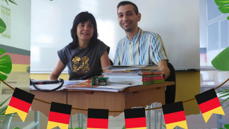 На училище през ваканцията - пет езикови групи надграждаха знания по немски език 