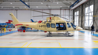 Първият български хеликоптер за медицинска помощ по въздух е готов за тестване