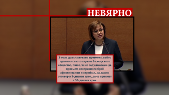 PolitiCheck: Не, България не е подписала протокол за приемане на неограничен брой мигранти