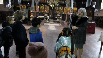 Дърворезбата в православните църкви представиха Велизар Захариев и Ивета Миленова 