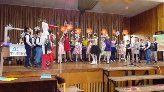 Детската телевизия в СУ "В. Левски" съобщи за идването
