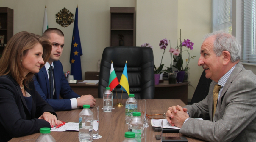 Посланикът на Украйна Н. Пр. Микола Балтажи посети Габрово