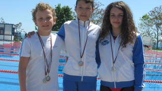 Шест медала за плувците ни от Великденското гмуркане